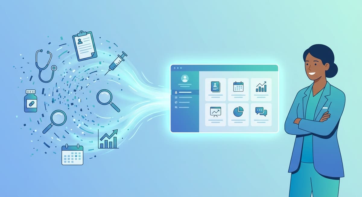 The Solution — MedSiteAI